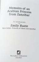 Memoirs of an Arabian Princess from Zanzibar  