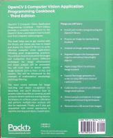 OpenCV 3 Computer Vision Application Programming Cookbook
Third Edition (English Edition)