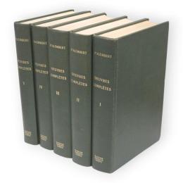 OEUVRES COMPLETES DE D'ALEMBERT　1～5　5冊組