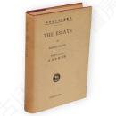 The Essays (Bacon's Essays)　研究社英米文学叢書2