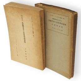 羽後角館地方に於ける鳥蟲草木の民俗學的資料　アチックミユーゼアム彙報
