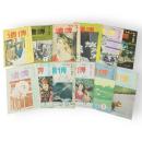 雑誌遺伝　やさしい生物の雑誌　1955年1～12月号　12冊組　（9巻1-12号）　特集ヒロポン（9-2）、特集アイヌ族（9-8）他収録