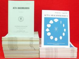 ACTA　ARACHNOLOGICA　24～43、1・44～49・50～55・56、2・57・58、2・61、1・62・64～66、1　75冊組　