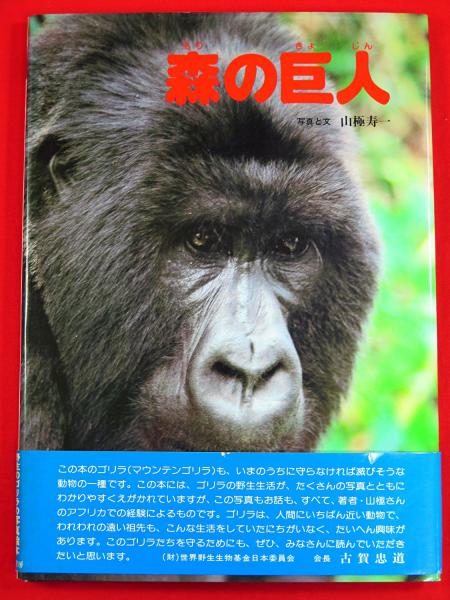 森の巨人 山極寿一 写真と文 古本 中古本 古書籍の通販は 日本の古本屋 日本の古本屋