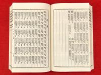 韻偶大成　姓氏録共　全3冊1帙
