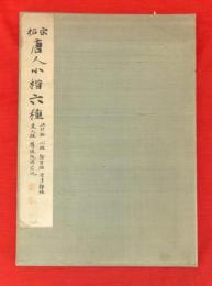 宋拓唐人小楷六種　破邪論・心経・陰符経・常滑静経・度人経・尊勝陀羅尼呪　和漢名法帖選集第10巻　