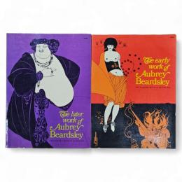 The later work of Aubrey Beardsley，The early work of Aubrey Beardsley　2冊組
