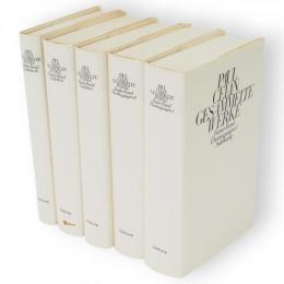 Paul Celan Gesammelte Werke Funfter Band　全5冊揃