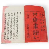 甘斎画譜　第1・2　2冊