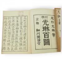 光琳百圖　上下2冊