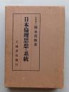日本倫理思想の系統　　　