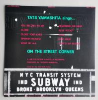 LPレコード 山下達郎　TATS YAMASHIT ON THE STREET CORNER　RAL -6501　正誤表付き　