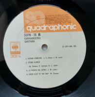 LPレコード【美盤】　被せ帯4チャンネル 国内盤 サンタナ　キャラバンサライ　CBS SOPN38 　