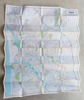 都市地図　秋田県1　秋田市　秋田中心図詳細マップ付き　　