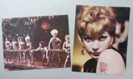 大型カラー　ロビーカード２枚　スイート・チャリティ　シャーリー・マクレーン