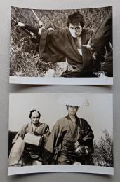 映画スチール写真２枚　仲代達矢　天狗党　1969年　大映
