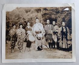 映画スチール　旗本退屈男 虹の七色御殿　市川右太衛門 東千代乃介 こまどり姉妹　東映