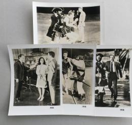 映画スチール写真4枚　ウォルト・ディズニー作品　黒ひげ大旋風