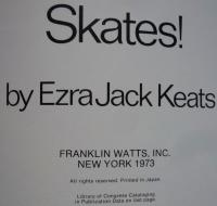 洋書絵本　Skates!　 Ezra Jack Keats　