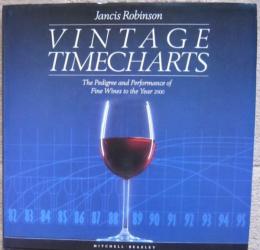 洋書　Vintage Timecharts　 The Pedigree and Performance of Fine Wines to the Year 2000