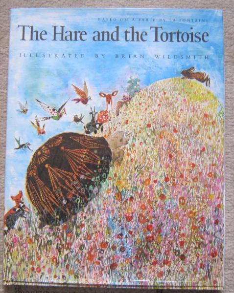洋書絵本 The Hare and the Tortoise （うさぎとかめ）(BRIAN
