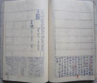 仙北郡参事会決議書　不揃い４冊）明治35年-38年（秋田県仙北郡）　【画像7枚掲載】