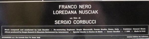 レコード Lpイタリア盤 サントラ 続荒野の用心棒 さすらいのジャンゴ 英語バージョン 古書 香文堂 古本 中古本 古書籍の通販は 日本の古本屋 日本の古本屋