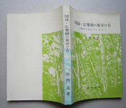 図説・広葉樹の見分け方　葉形の見かけによる　　　