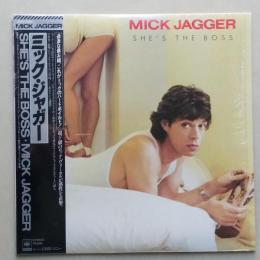 レコードLP　ミック・ジャガー　SHE’S THE BOSS　帯、シュリンク、はがき付き　　12インチ (30cm)