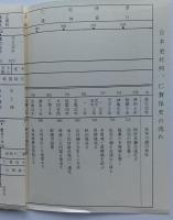 仁賀保町史　『日本史対照、仁賀保史の流れ』付録1枚付き