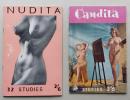 NUDITA／Candita　STUDIES　２冊セット　モノクロ　レトロきれいなヌード写真集　1960年代か？　英文