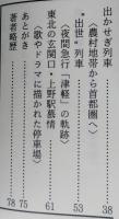 （豆本）秋田望郷列車　未使用【奥羽・羽越線から各支線開通へ 夜間急行「津軽」の軌跡】ほんこ通信(36頁)付き　　　