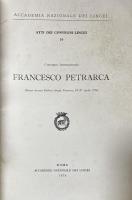 FRANCESCO PETRARCA　(Convegno Internazionale ) Atti dei Convegni Lincei, 10








(Convegno Internazionale)

Series: Atti dei Convegni Lincei, 10







