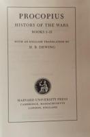 Procopius: History of the Wars; Secret History; Buildings(Loeb Classical Library) Complete set of seven volumes



