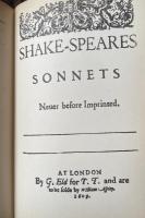Shakespeare’s Sonnets Reconsidered