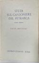 STUDI SUL CANZONIERE DEL PETRARCA. Seconda edizione (Cultura XXIV)



