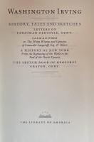 Washington Irving: History, Tales and Sketches