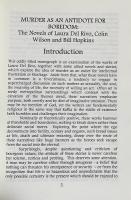 Murder as an Antidote for Boredom (Colin Wilson Studies, no. 7)