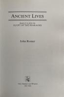 Ancient Lives: Daily Life in Egypt of the Pharaohs