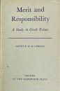 Merit and Responsibility: A Study in Greek Values