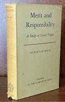 Merit and Responsibility: A Study in Greek Values