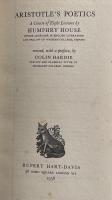 Aristotle's Poetics: A Course of Eight Lectures. By Humphry House