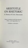 Aristotle on Rhetoric: A Theory of Civic Discourse