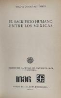 El Sacrificio Humano Entre los Mexicas