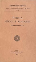 Poesia Antica e Moderna: Interpretazioni