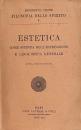 ESTETICA come scienza dell’espressione e linguistica generale. Teoria e Storia