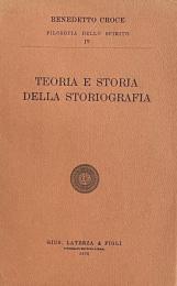 TEORIA E STORIA DELLA STORIOGRAFIA