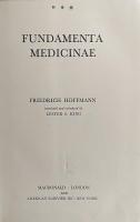 Fundamenta Medicinae(History of Science Library: Primary Sources)