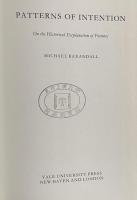 Patterns of Intention: On the Historical Explanation of Pictures