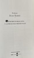 Astrometeorología y astrología medievales(Col·lecció Homenatges)